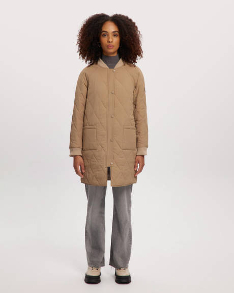 Noize - Francine Long Quilted Jacket