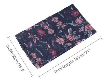 Allegra K- Grands foulards vintage pour femmes Châle de plage