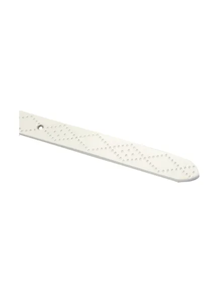 Allegra K- Embossed Diamond Pattern Slender Waist Belt