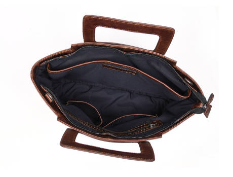 Aaron Leather Goods - Sac pour femme en cuir Polaris