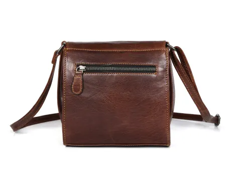 Aaron Leather Goods- Polaris Leather Sling Bag