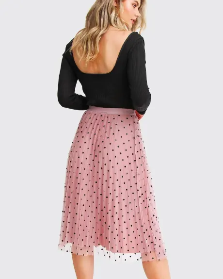 Belle & Bloom Mixed Feeling Reversible Skirt