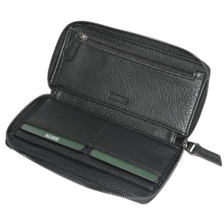 Roots Ladies Slim Zipper Round Wallet