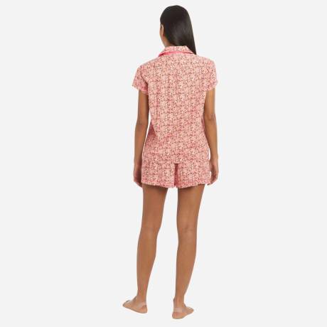 The Sleep Code - Liberty Print Floral Cotton Classic Short Pj Set