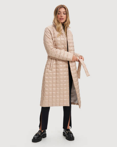 Noize - Manteau matelassé long Alaia