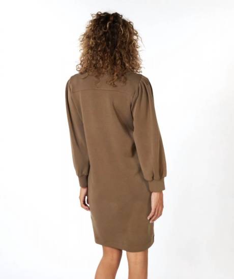 ESQUALO - Zipper Modal Dress