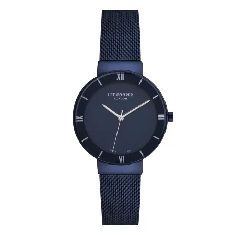 LEE COOPER-Montre Dames Bleu 34.5mm Cadran Bleu