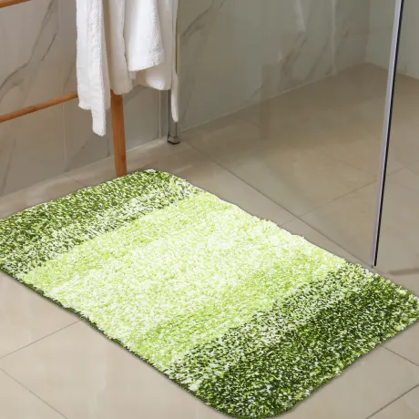 Unique Bargains - Tapis de salle de bain antidérapant dégradé de couleur