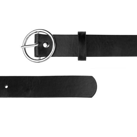 Allegra K- Waist Belt Round Pin Buckle