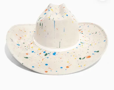 AB.LINO - Desert Lily Confetti Cowboy Hat