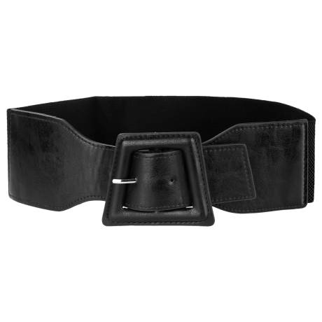 Allegra K- Elastic Waist Wide Belt for Dress