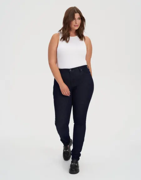 Yoga Jeans- Coupe Étroite Taille Classique