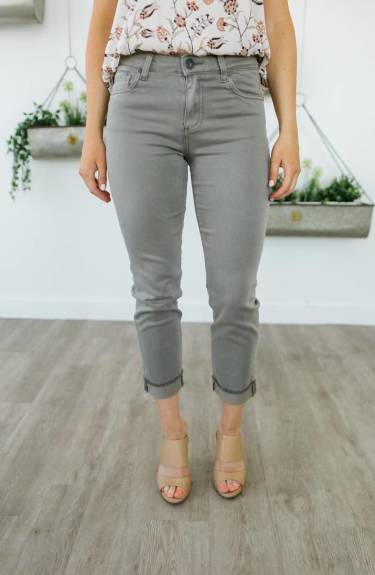 KUT FROM THE KLOTH - Amy Crop Straight Leg Jean