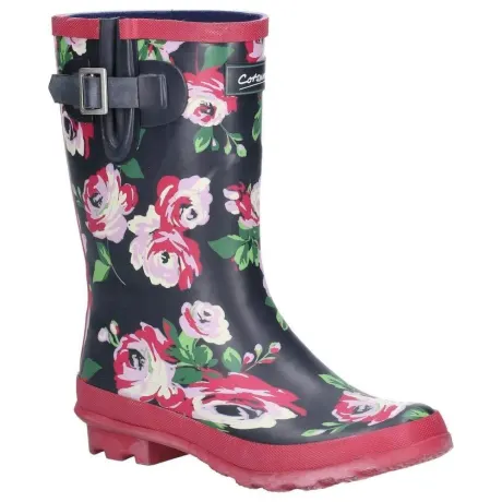 Cotswold - Womens/Ladies Paxford Elasticated Mid Calf Wellington Boot