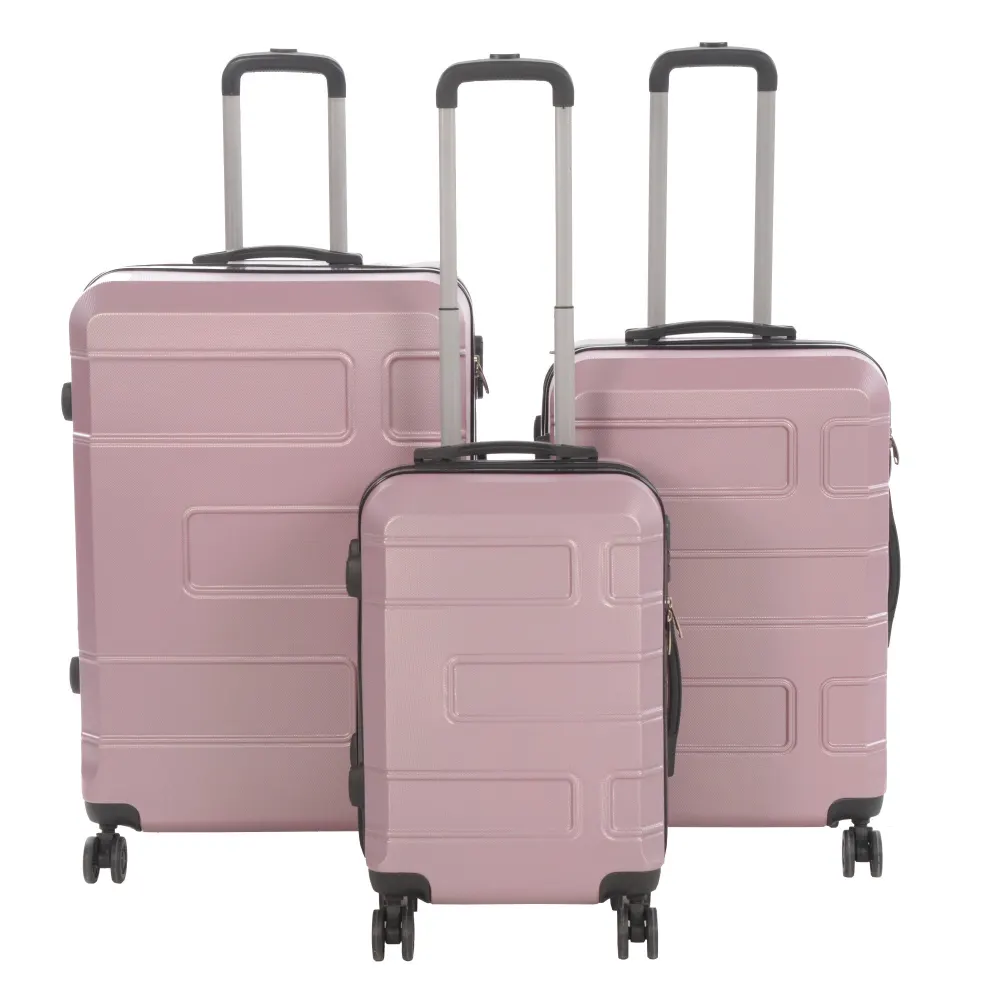 Nicci 3 Piece Luggage Set Deco Collection