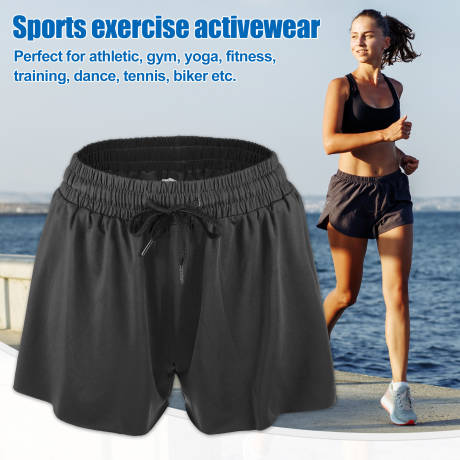 Unique Bargains - Flowy Workout Shorts