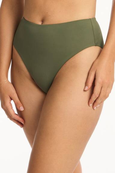 Sea Level Swim Eco essentials pantalon de bain rétro taille haute