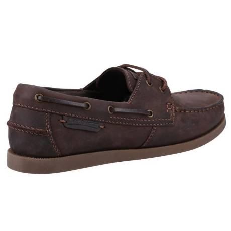 Cotswold - Womens/Ladies Waterlane Leather Boat Shoes