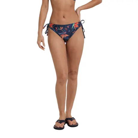 Animal - Womens/Ladies Iona Leaf Print Recycled Side Tie Bikini Bottoms