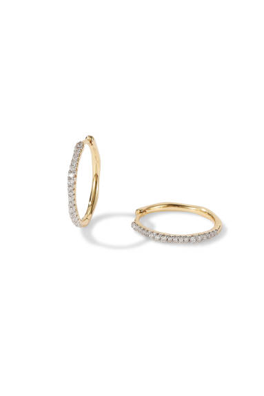 Classicharms-Gaia Celestial Sunburst Mini Hoop Earrings