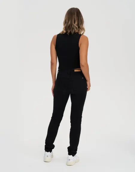 Yoga Jeans- Coupe Étroite Taille Classique