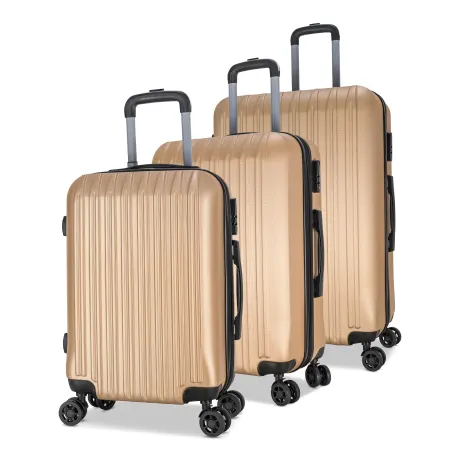 Nicci 3 piece Luggage Set Grove Collection