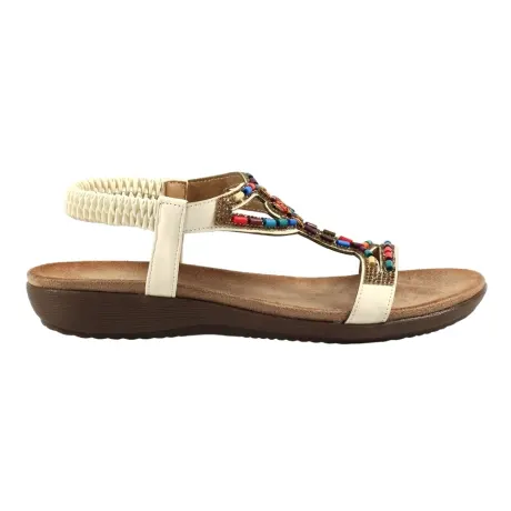 Lunar - Womens/Ladies Mariella Beaded Sandals