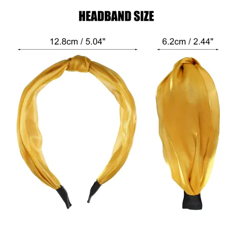 Unique Bargains - Knotted Silk Headband