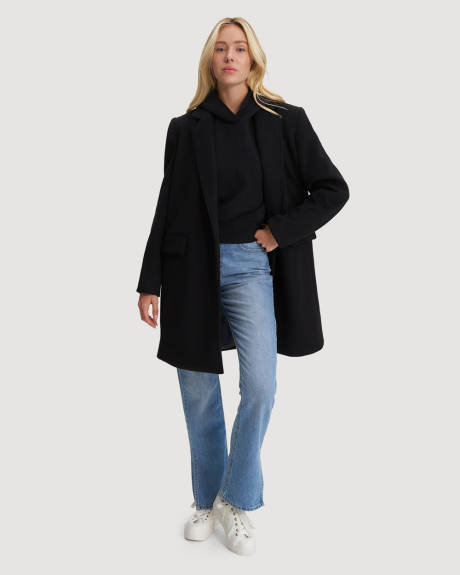 Noize - Masa Mid Length Vegan Wool Coat