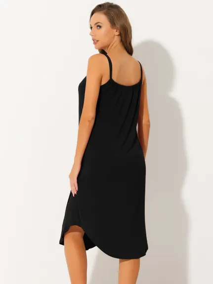 Cheibear- Stretchy Lounge Cami Dress