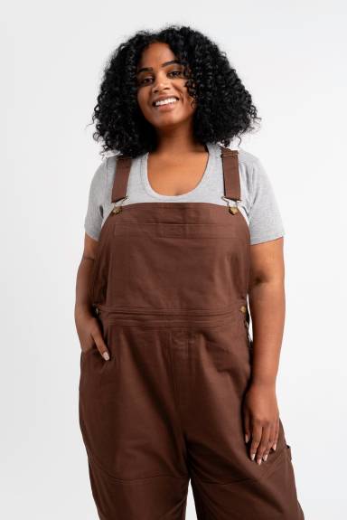 alder apparel - get dirty workwear overalls (plus size)