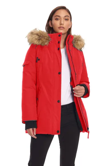 Alpine North Women's - GLACIER | Vegan Down Recycled Parka Winter Jacket