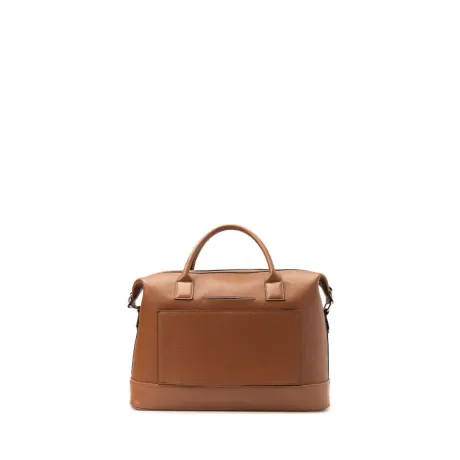 Lambert - Le Mae - Petit sac de voyage en cuir vegan oyster