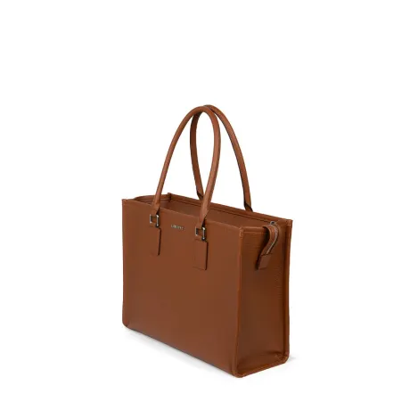 Lambert - The Valentina - Affogato Vegan Leather 2-in-1 Tote Bag