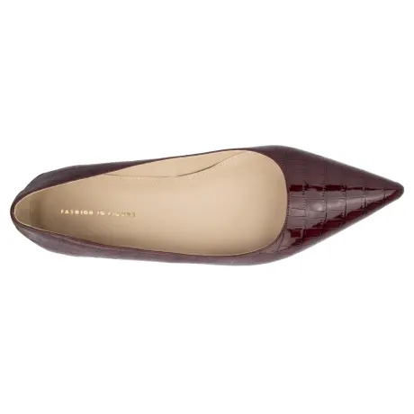 Fashion To Figure Women's Bailey Ballet Flat - WIDE WIDTH