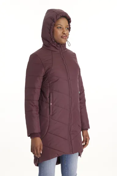 Harper -  3in1 Maternity Coat Cocoon Mid Thigh - Modern Eternity Maternity