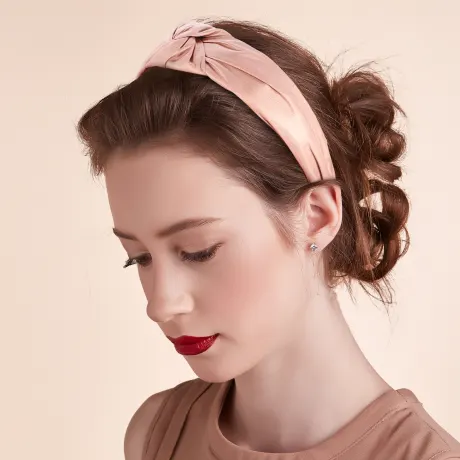 Unique Bargains- Faux Leather Knotted Hairband Headband