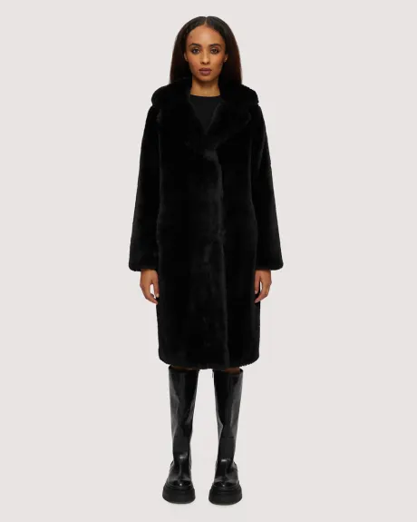 Noize - Savannah Long Vegan Fur Coat