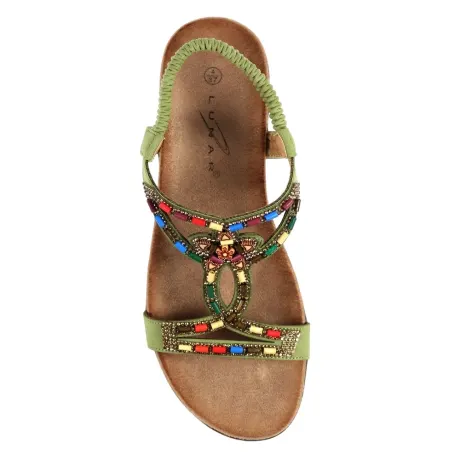 Lunar - Womens/Ladies Mariella Beaded Sandals