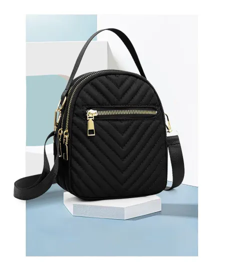 NICCI NYLON QUILTED BAG