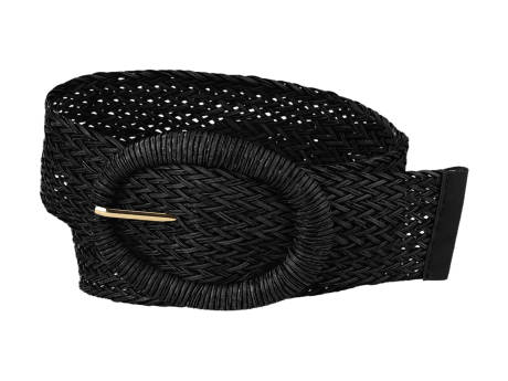 Allegra K- Woven Belts Wide Waist Belt