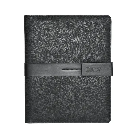 ROOTS Magnetic Tab Closure Padfolio