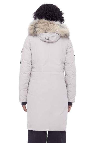 Alpine North Women's - LAURENTIAN | Vegan Down Recycled Long Parka Winter with Faux Fur Hood