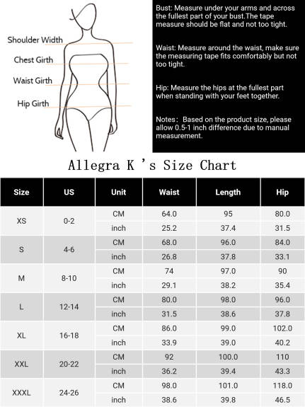 Allegra K - High Waist Long Bodycon Knit Skirt