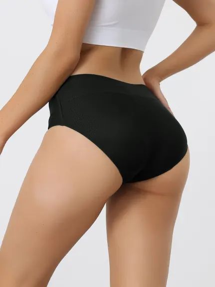 Allegra K- Slip invisible extensible à couverture complète taille moyenne