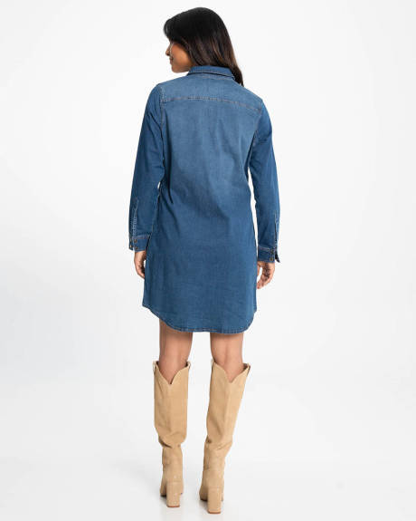 LOIS - Gianna Denim Shirtdress