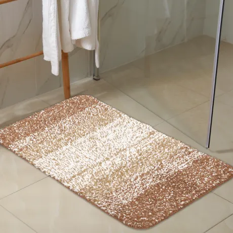 Unique Bargains - Tapis de salle de bain antidérapant dégradé de couleur