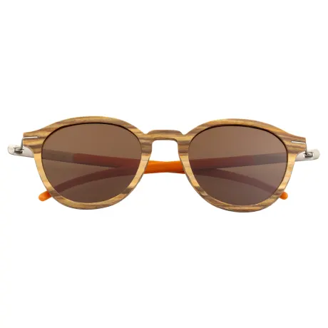 Earth Wood - Sabal Polarized Sunglasses - Apple Wood/Brown