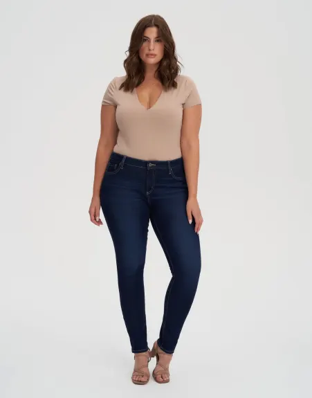 Yoga Jeans- Mid Rise Skinny