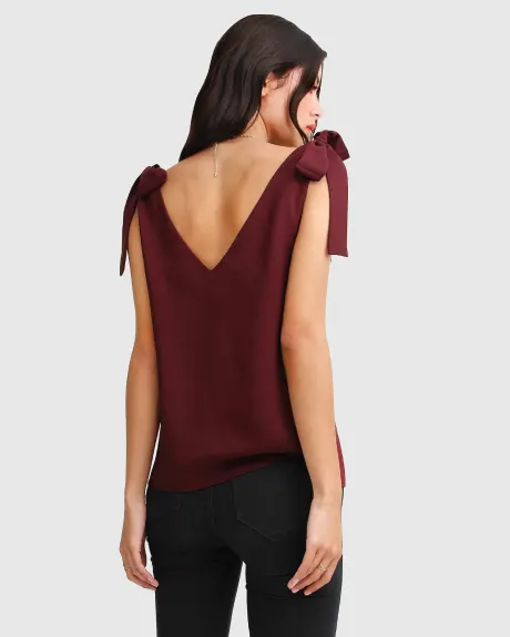 Belle & Bloom Feel For You V Neck Top